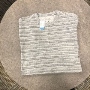 Taso Elba Grey T-shirt with Front Pocket